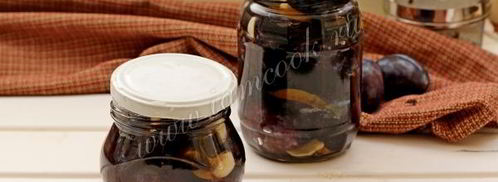 слива с чесноком на зиму. Шаг 7