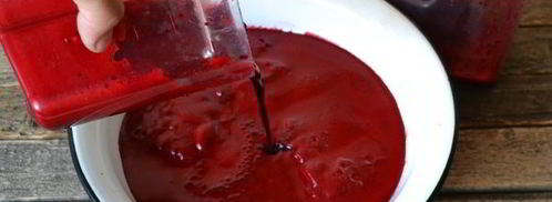 сок из черноплодной рябины на зиму. Шаг 10