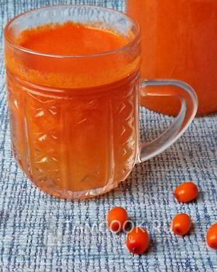 Сок из облепихи на зиму