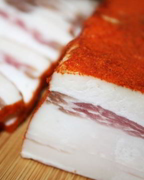 Домашнее острое сало