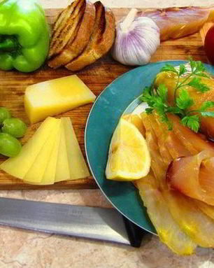 Домашняя слабосоленая осетрина