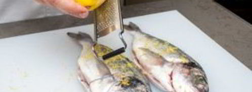 дорада в соли. Шаг 2