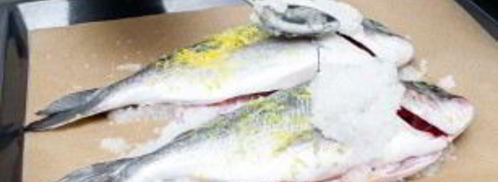 дорада в соли. Шаг 5