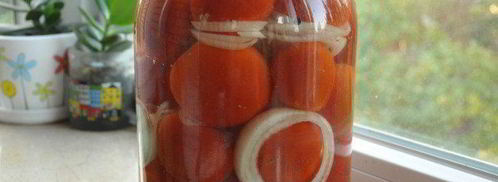 консервированные помидоры пальчики оближешь. Шаг 6