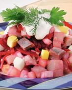 Малосольная сельдь по-бременски