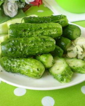 Малосольные огурчики