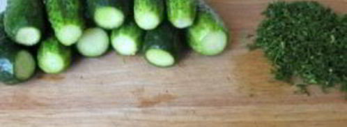 малосольные огурцы без рассола. Шаг 2