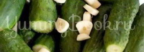 малосольные огурцы на минеральной воде. Шаг 3