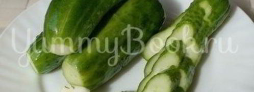 малосольные огурцы на минеральной воде. Шаг 5