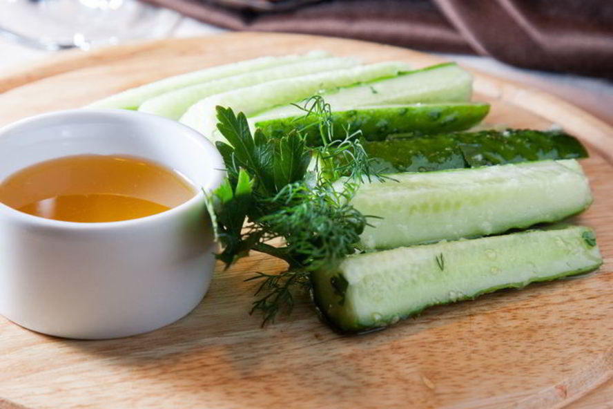 Рецепт малосольные огурцы с медом