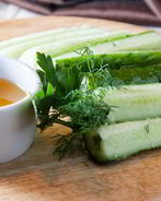 Малосольные огурцы с медом