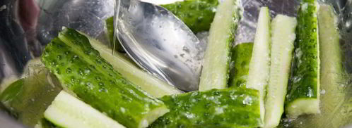 малосольные огурцы с медом. Шаг 5