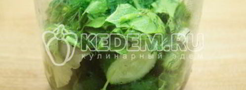 малосольные огурцы в банке. Шаг 7