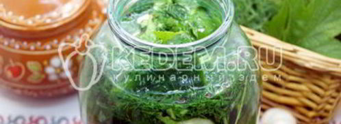 малосольные огурцы в банке. Шаг 10