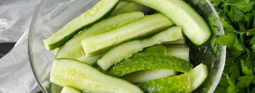 малосольные огурцы в пакете за 2 часа. Шаг 3