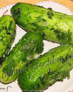 Малосольные огурцы в пакете