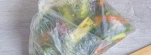 малосольные овощи в пакете. Шаг 8