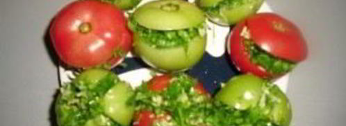 малосольные помидоры по-армянски с чесноком. Шаг 3