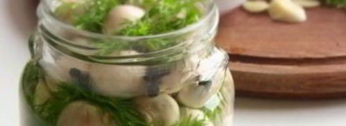 малосольные шампиньоны. Шаг 3