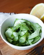 Мгновенные малосольные огурцы