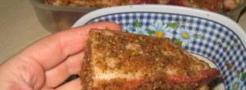 сало с жидким дымом. Шаг 2