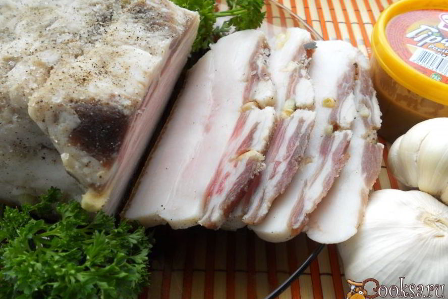 Рецепт сало соленое