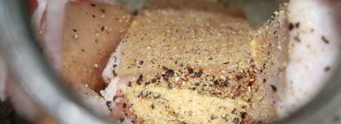 сало в тузлуке. Шаг 2