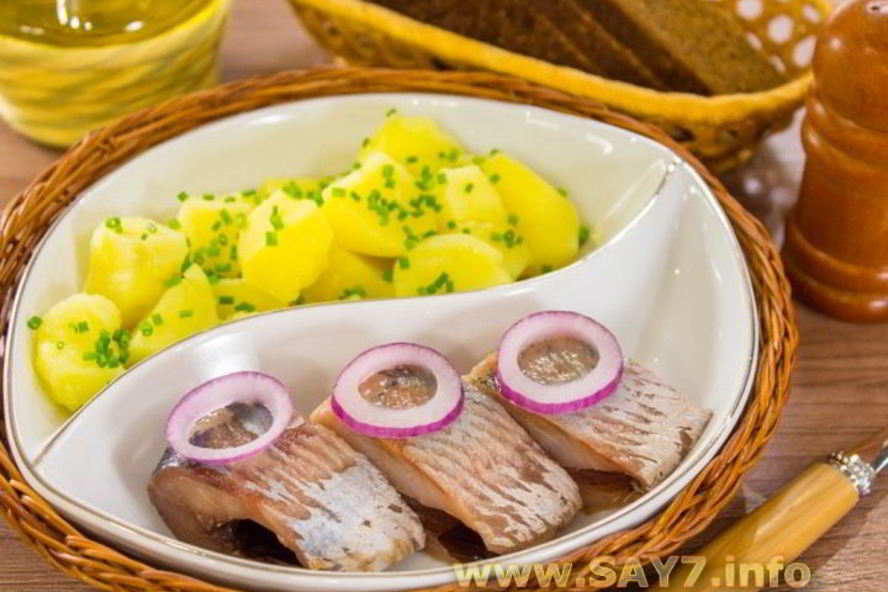 Рецепт сельдь соленая