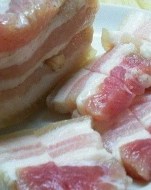 Соленое сало в рассоле