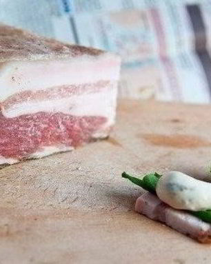 Вкусное домашнее сало с чесноком