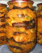 Соленые баклажаны на зиму