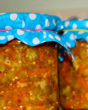 Соте из кабачков и баклажанов на зиму овощное