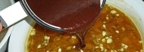 абрикосовое варенье с какао и сливочным маслом. Шаг 13