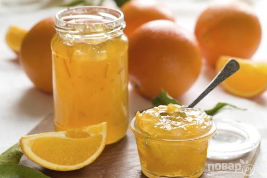 Рецепт апельсиновый конфитюр