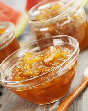 Арбузное варенье в мультиварке