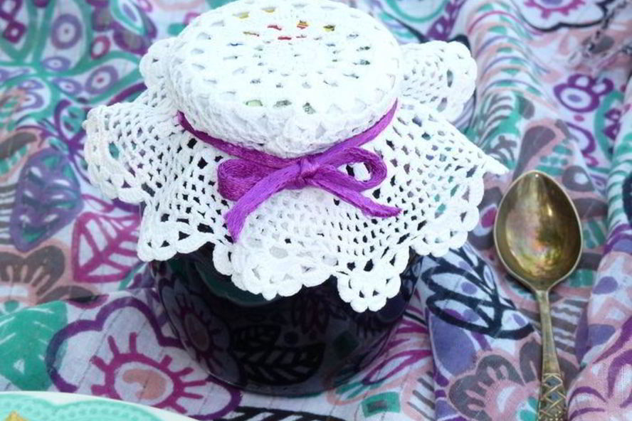 Рецепт черничный конфитюр с мятой