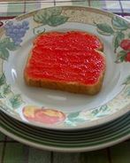 Клубничное варенье из кабачков