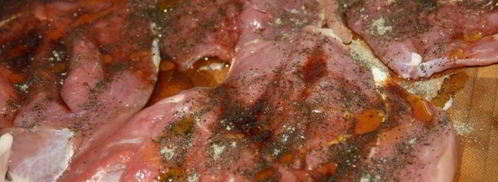 конверты из утиных грудок с голубым сыром и малиновым конфитюром. Шаг 2