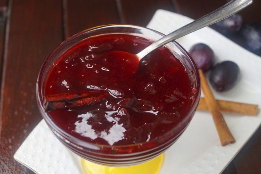 Рецепт пряное сливовое варенье