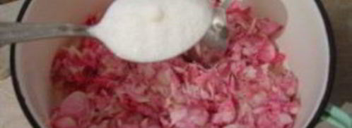 розовое варенье пятиминутка. Шаг 5