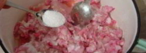 розовое варенье пятиминутка. Шаг 6