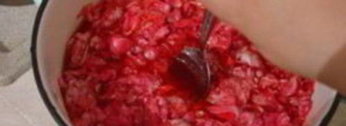 розовое варенье пятиминутка. Шаг 7