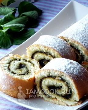 Рулет с вареньем