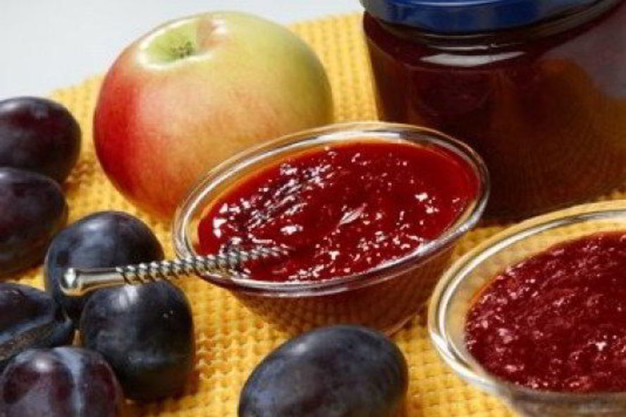 Рецепт сливово-яблочное варенье