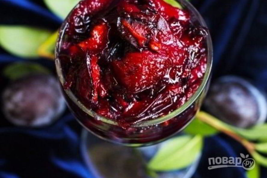 Рецепт сливовое варенье сухое