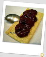 Сливовый конфитюр с шоколадом и мятой