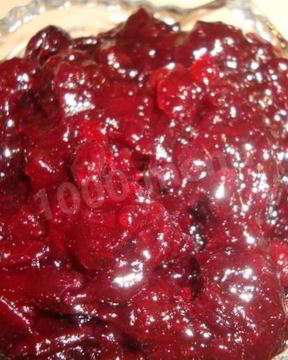 Варенье черноплодная рябина с яблоками