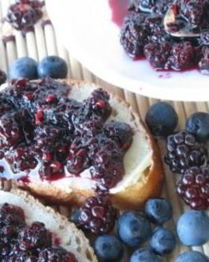 Варенье из черники замороженной