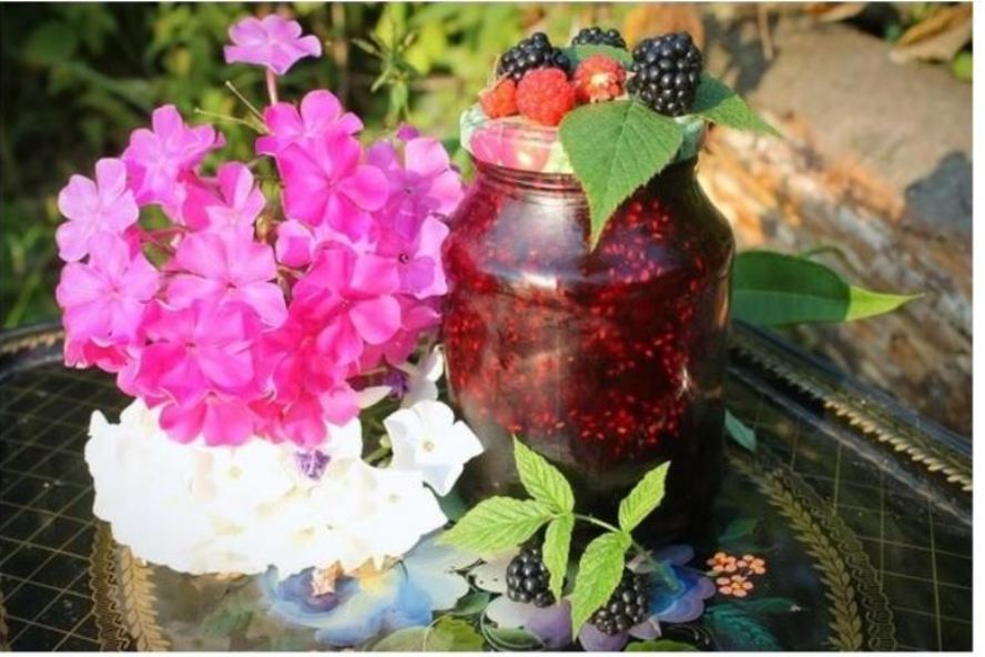 Рецепт варенье из еживики с малиной