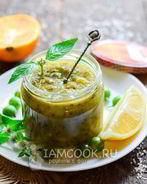 Варенье из крыжовника с лимоном и апельсином